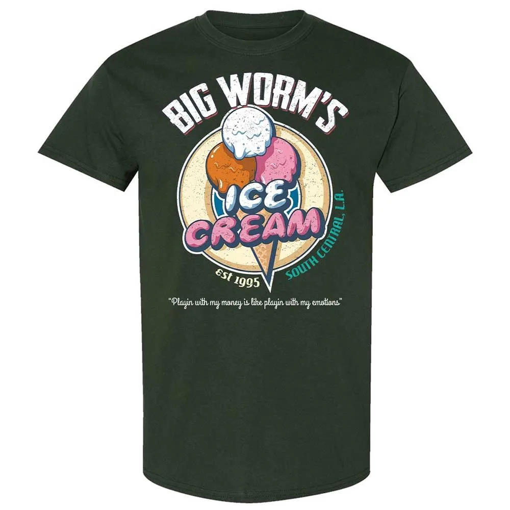 Big Worm's Ice Cream - Forest Green - 5