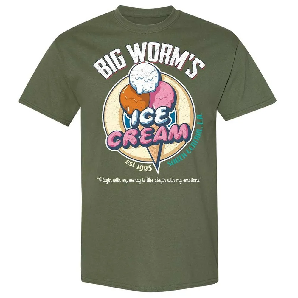 Big Worm's Ice Cream - Military Green - 9