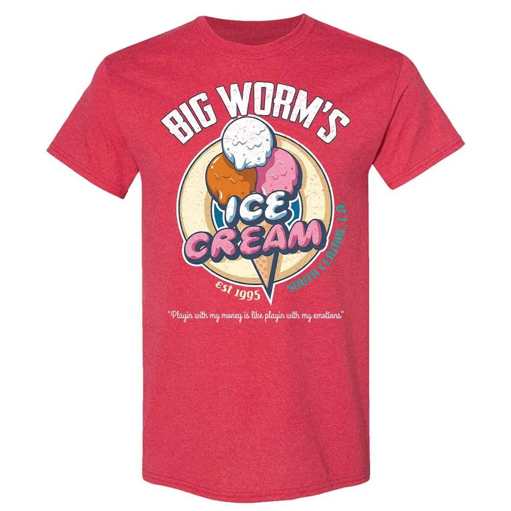 Big Worm's Ice Cream - Heather Red - 11