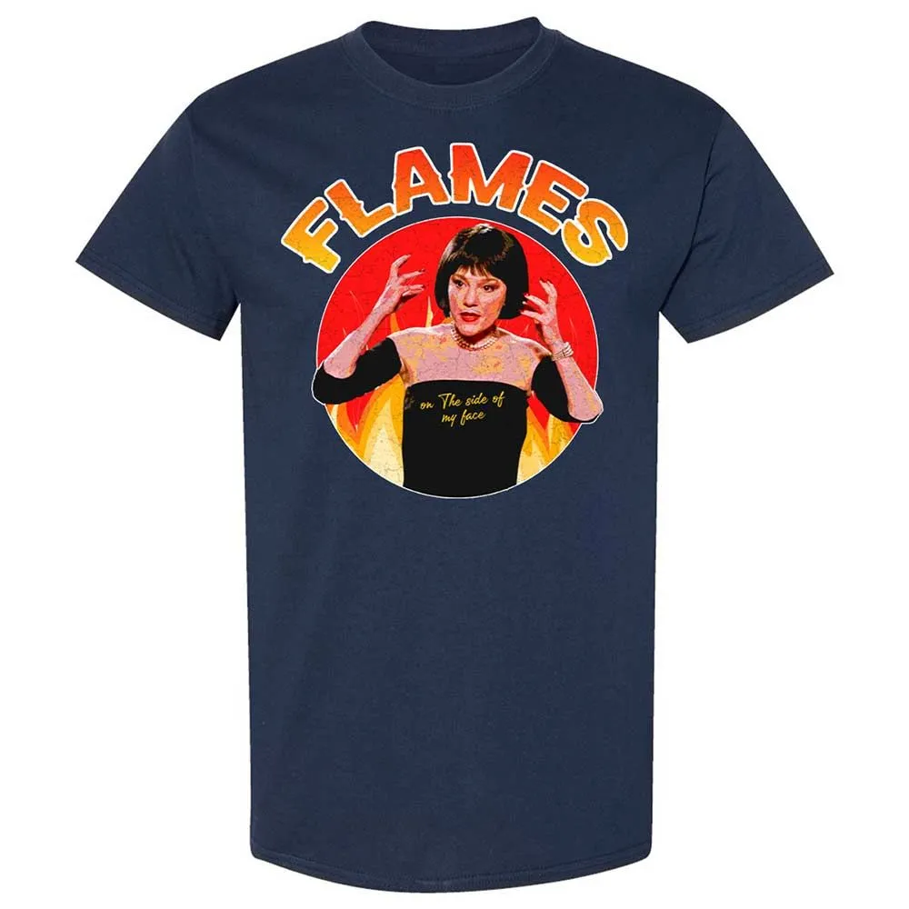 Flames On The Side Of My Face - Navy - 2