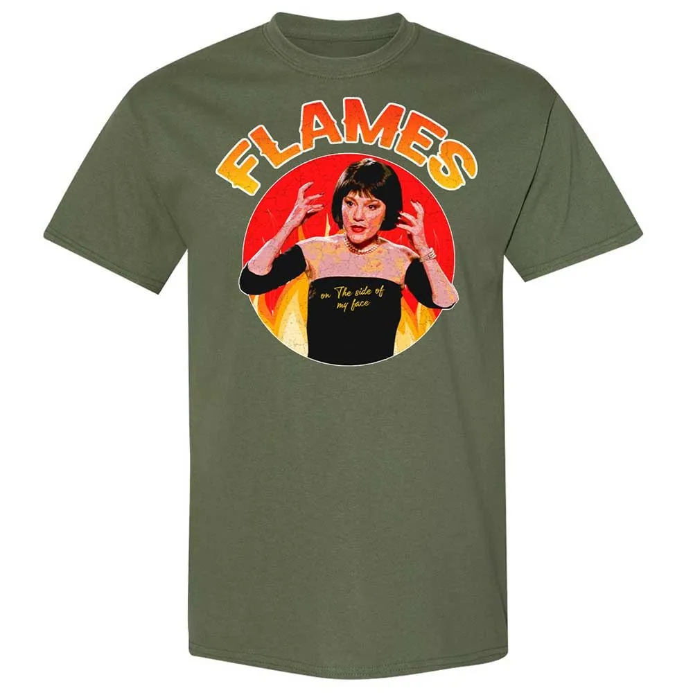 Flames On The Side Of My Face - Military Green - 9
