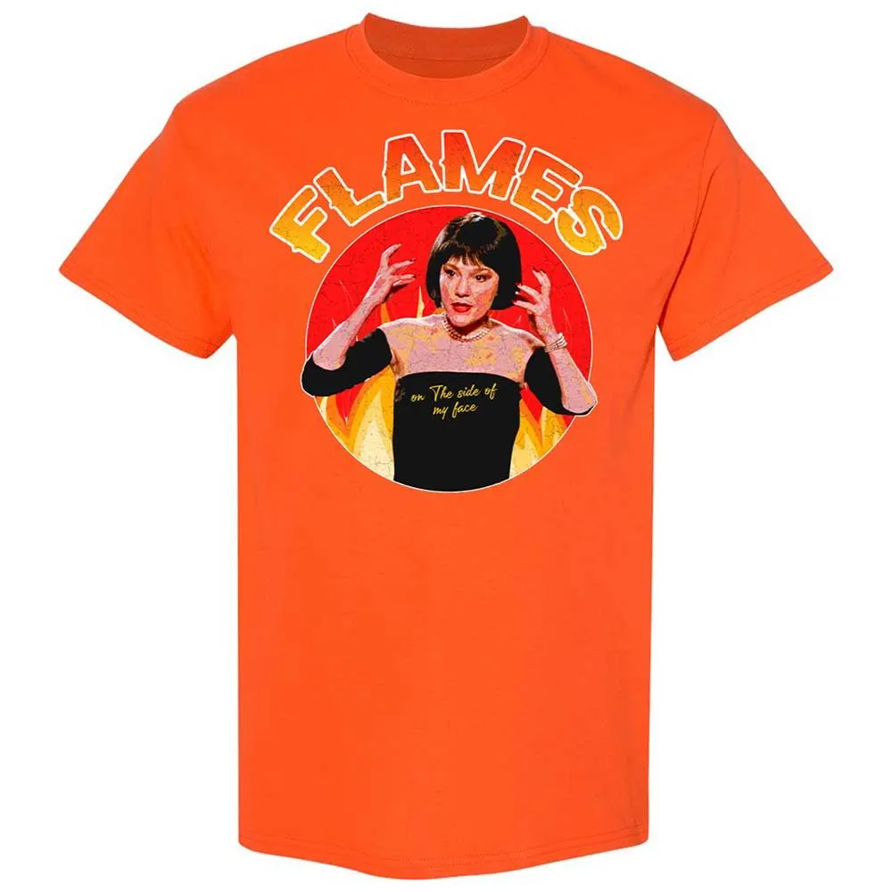 Flames On The Side Of My Face - Orange - 17