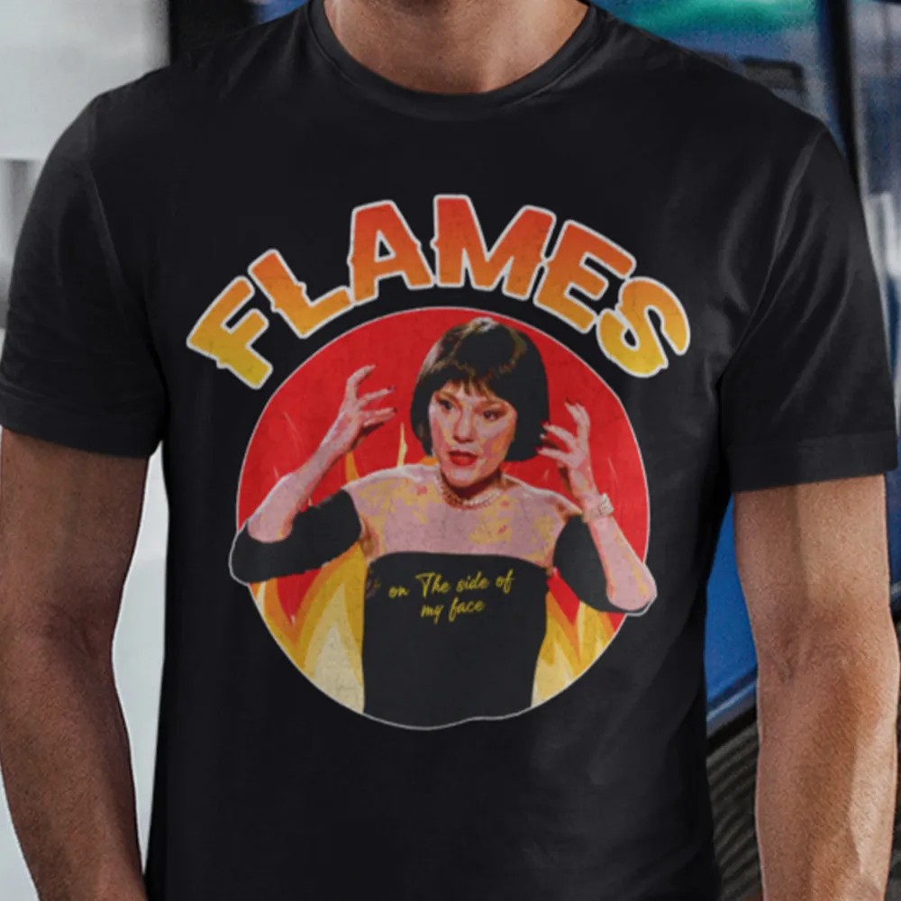 Flames On The Side Of My Face Classic Unisex T-Shirt - 23