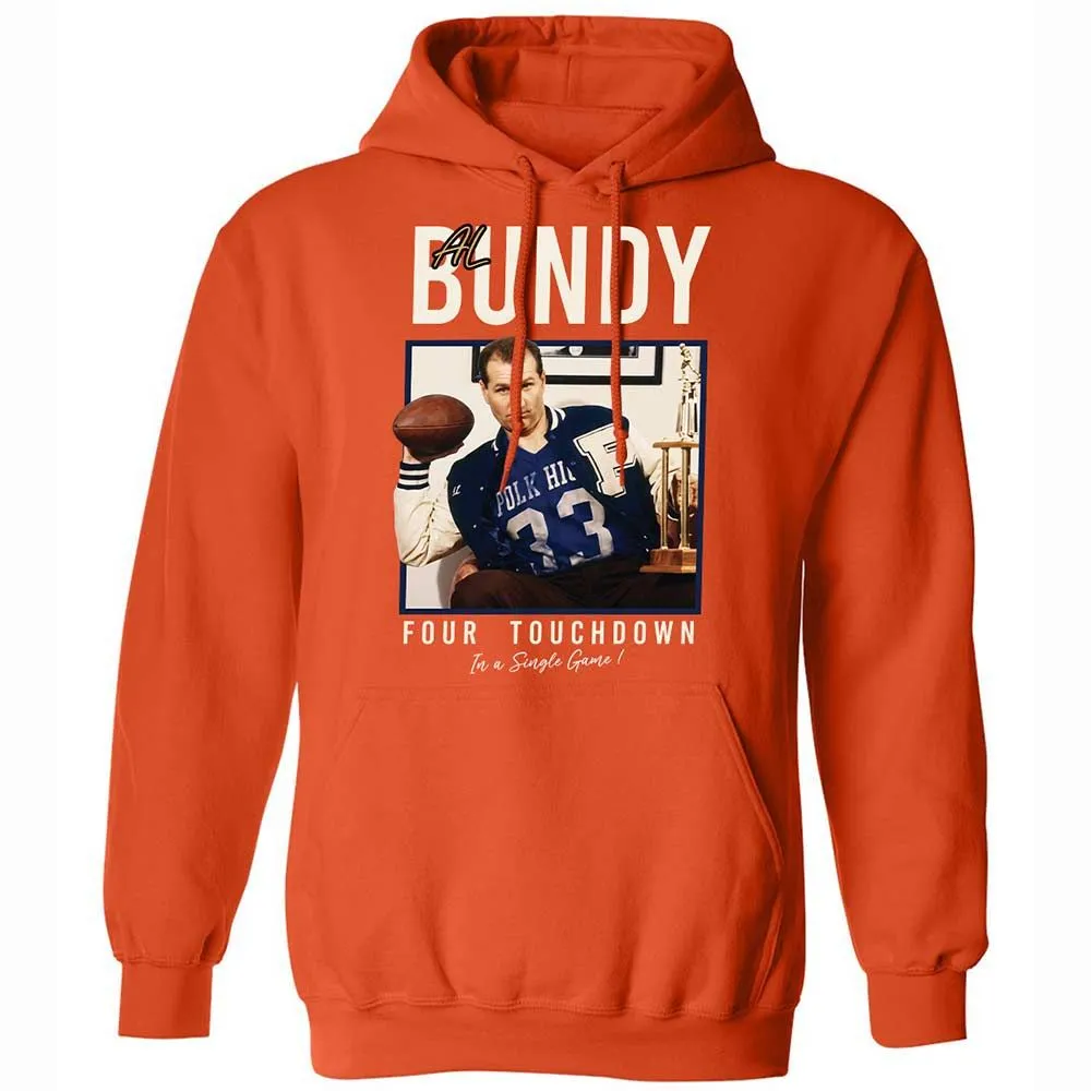 Classic Unisex Hoodie - VV5K55HE - Orange - 13
