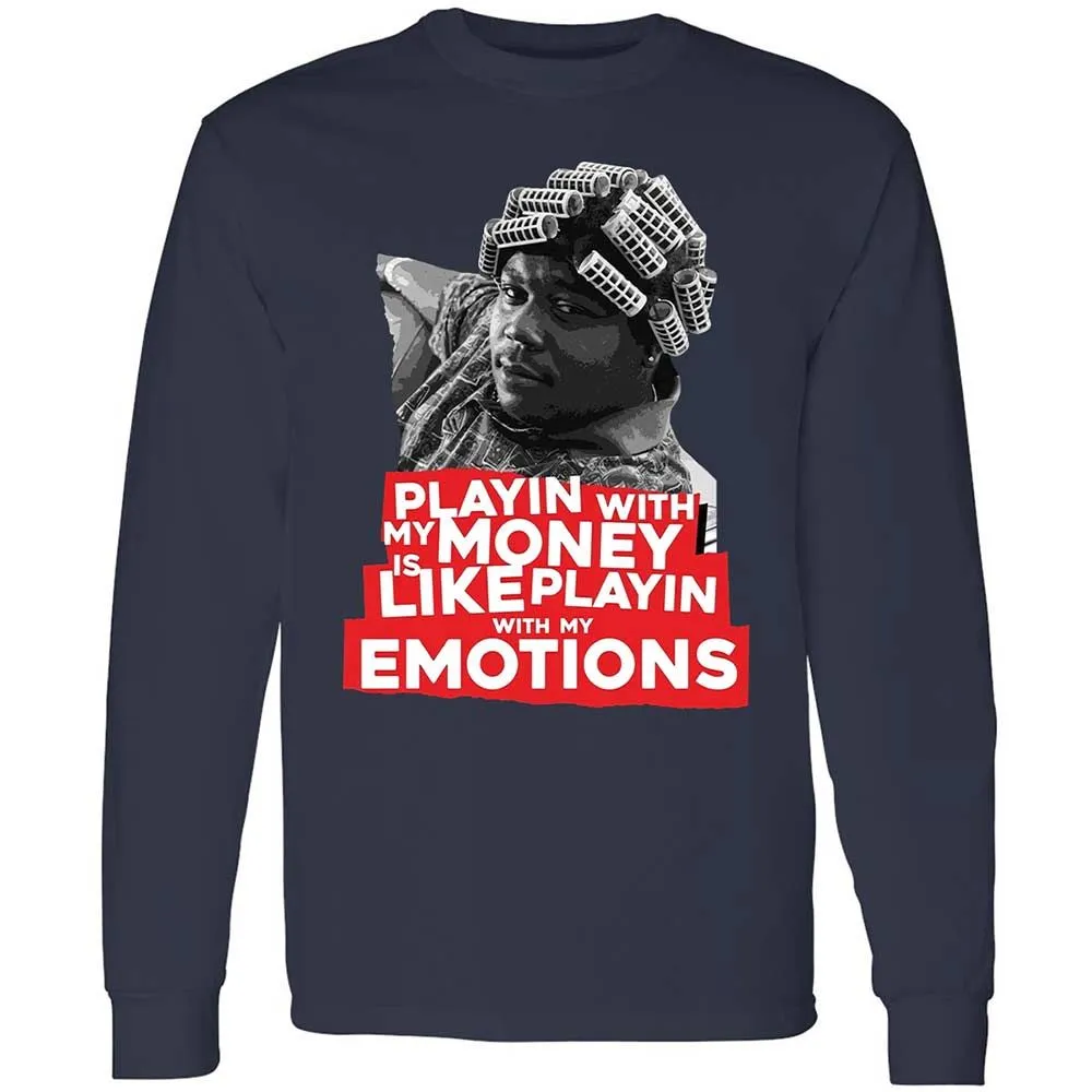 Long Sleeve T-Shirt - KHZG4EAD - Navy - 2