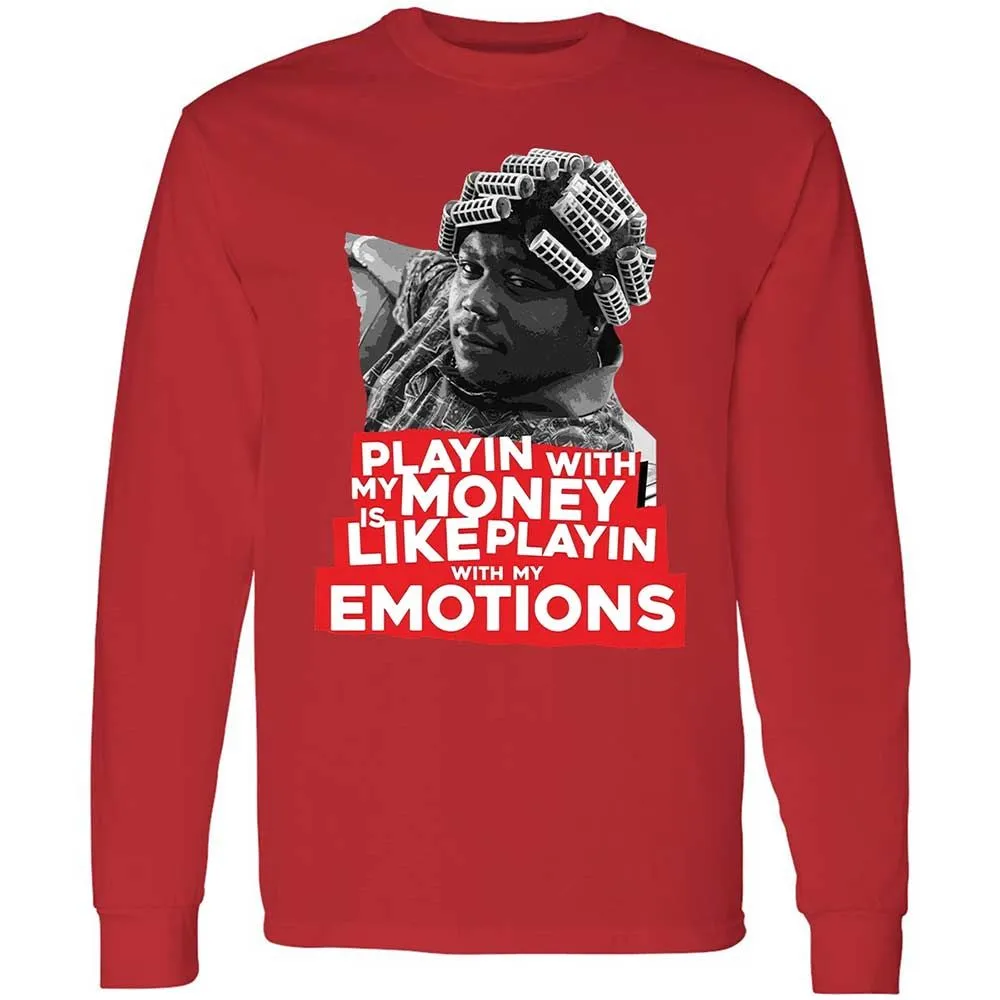 Long Sleeve T-Shirt - KHZG4EAD - Red - 11