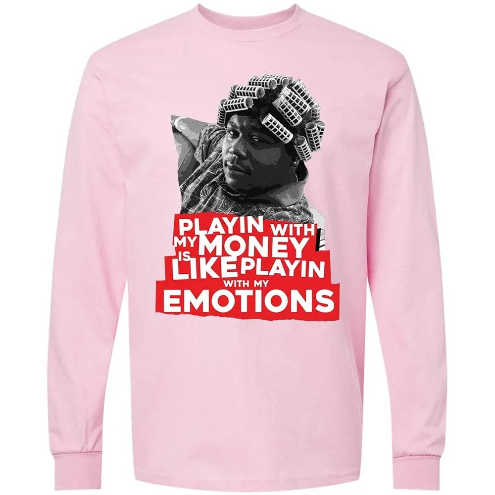 Long Sleeve T-Shirt - KHZG4EAD - Light Pink - 16