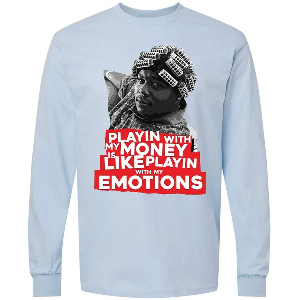 Long Sleeve T-Shirt - KHZG4EAD - Light Blue - 18