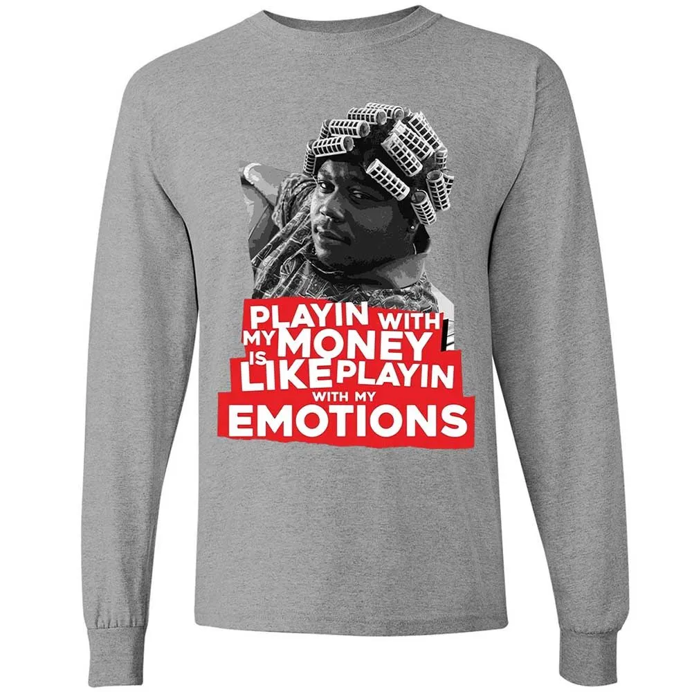 Long Sleeve T-Shirt - KHZG4EAD - Sport Grey - 19