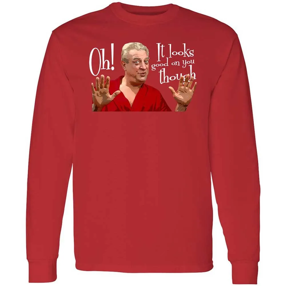 Long Sleeve T-Shirt - D6C91HF5 - Red - 11