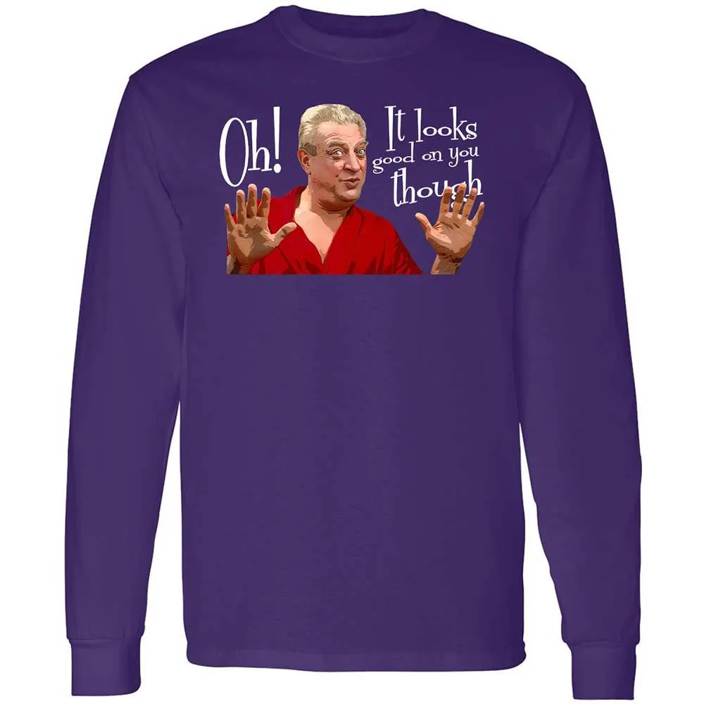 Long Sleeve T-Shirt - D6C91HF5 - Purple - 12
