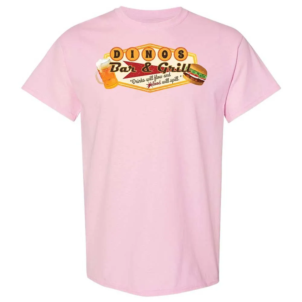 Dino's Bar and Grill - Light Pink - 5