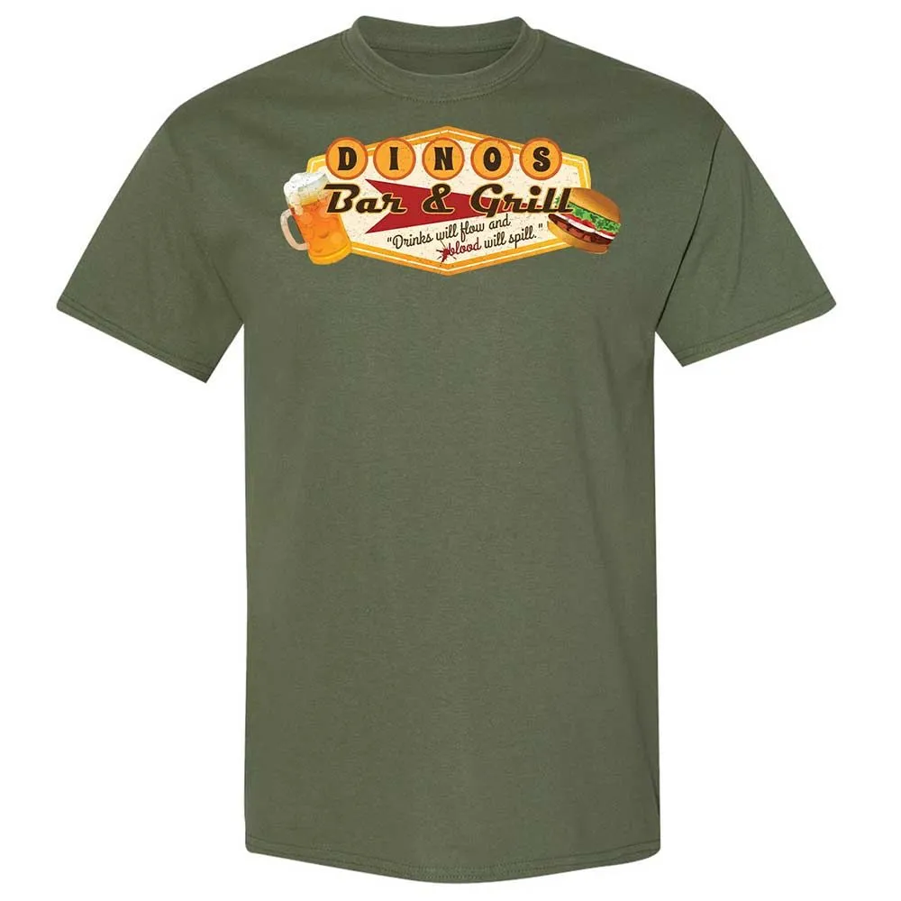 Dino's Bar and Grill - Military Green - 11