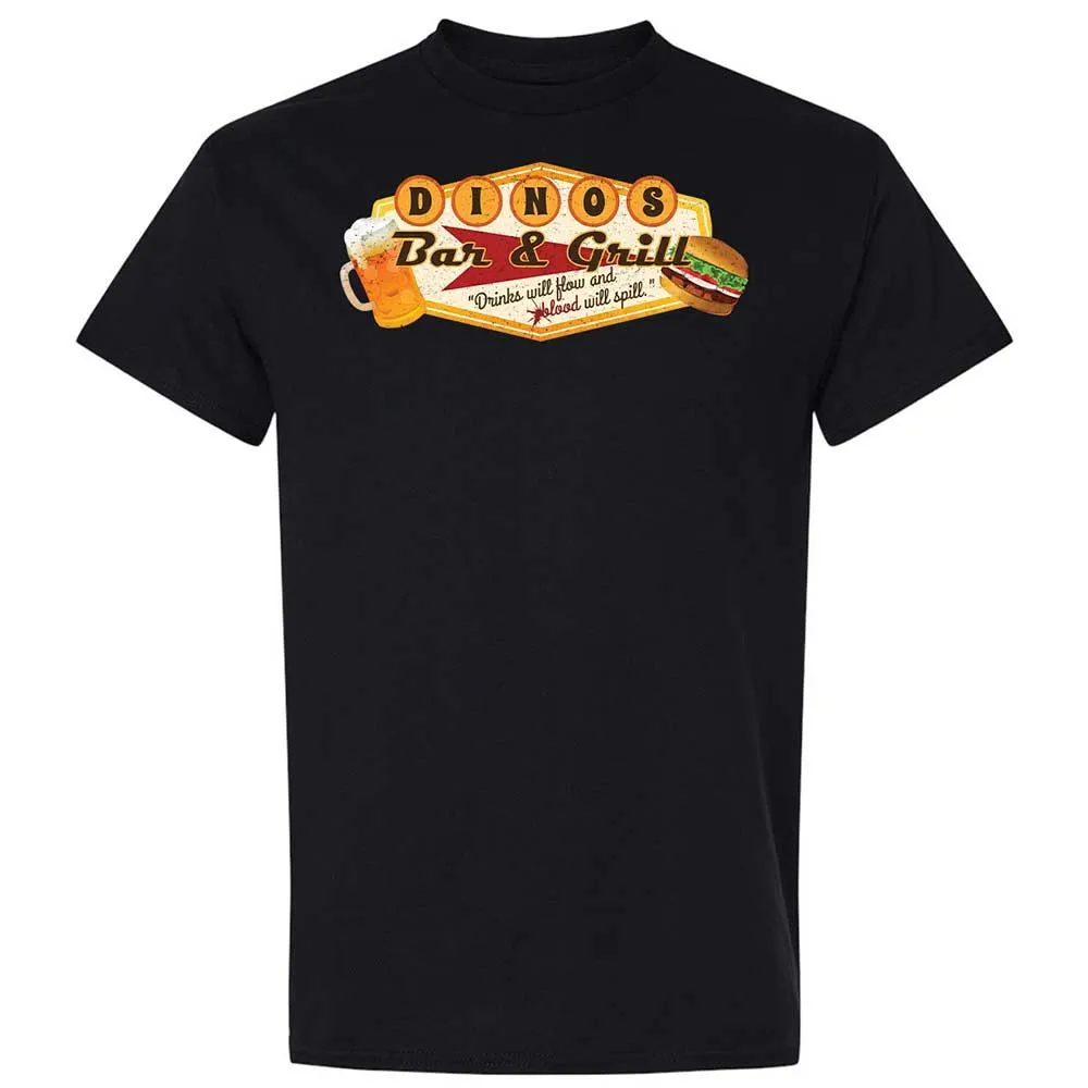 Dino's Bar and Grill - Black - 15