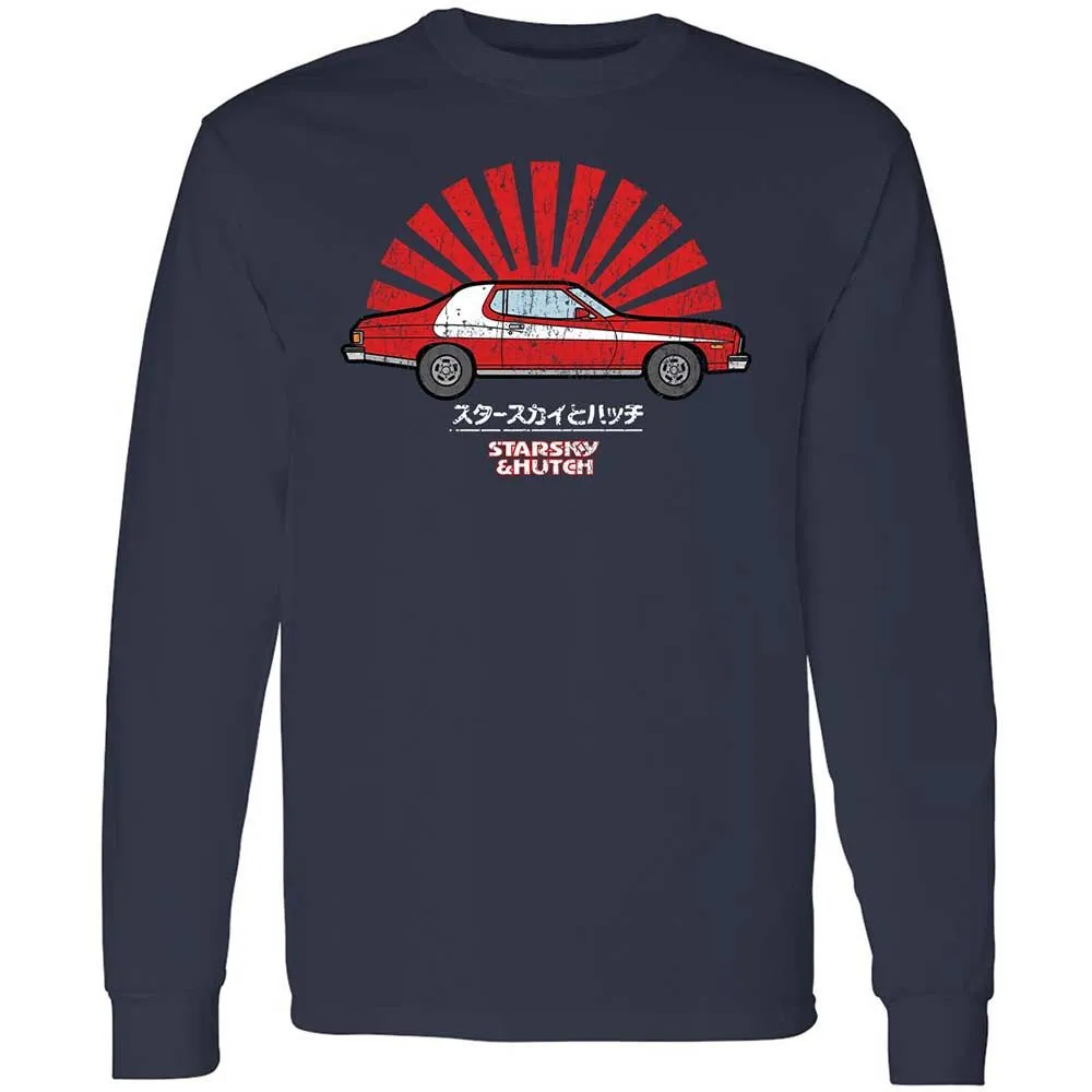 Long Sleeve T-Shirt - 872MKPTT - Navy - 2