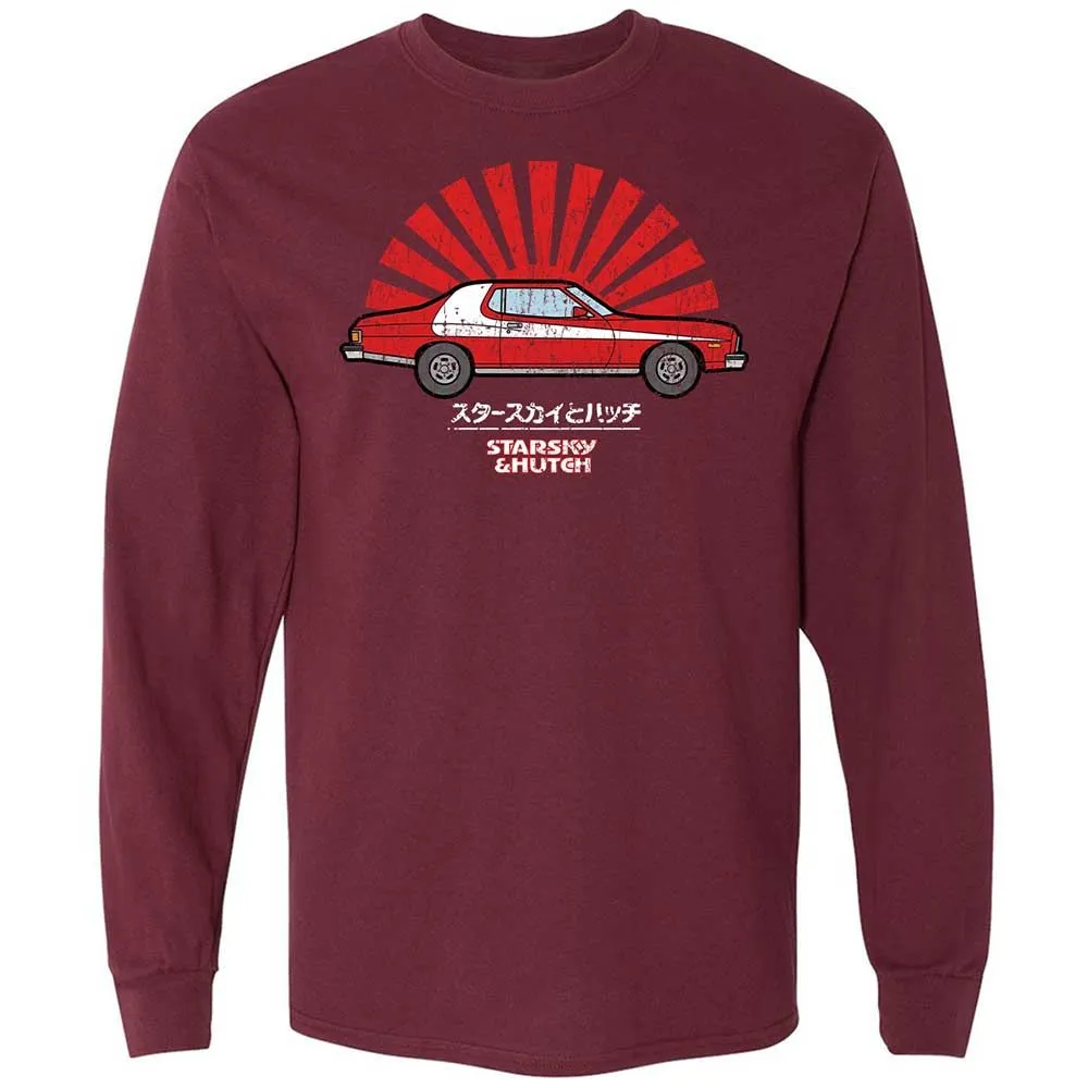 Long Sleeve T-Shirt - 872MKPTT - Maroon - 6