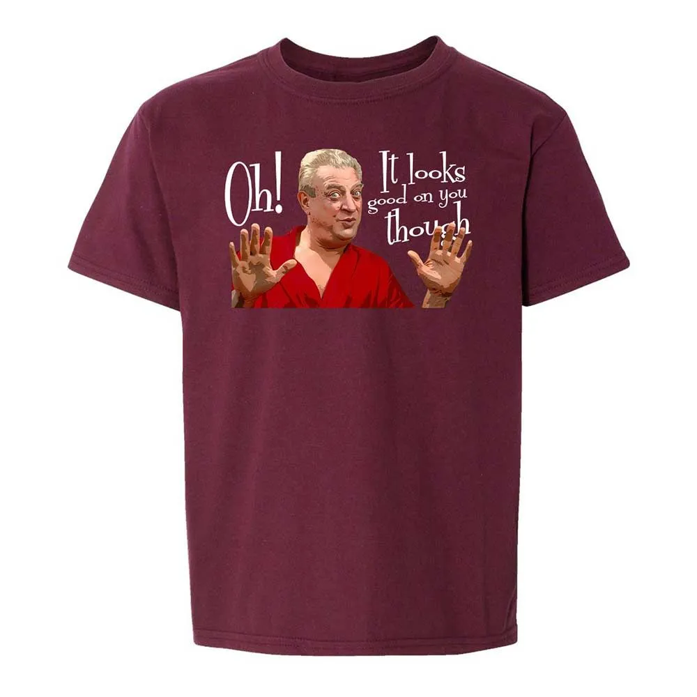 Kids T-Shirt - XZVDUKYY - Maroon - 14