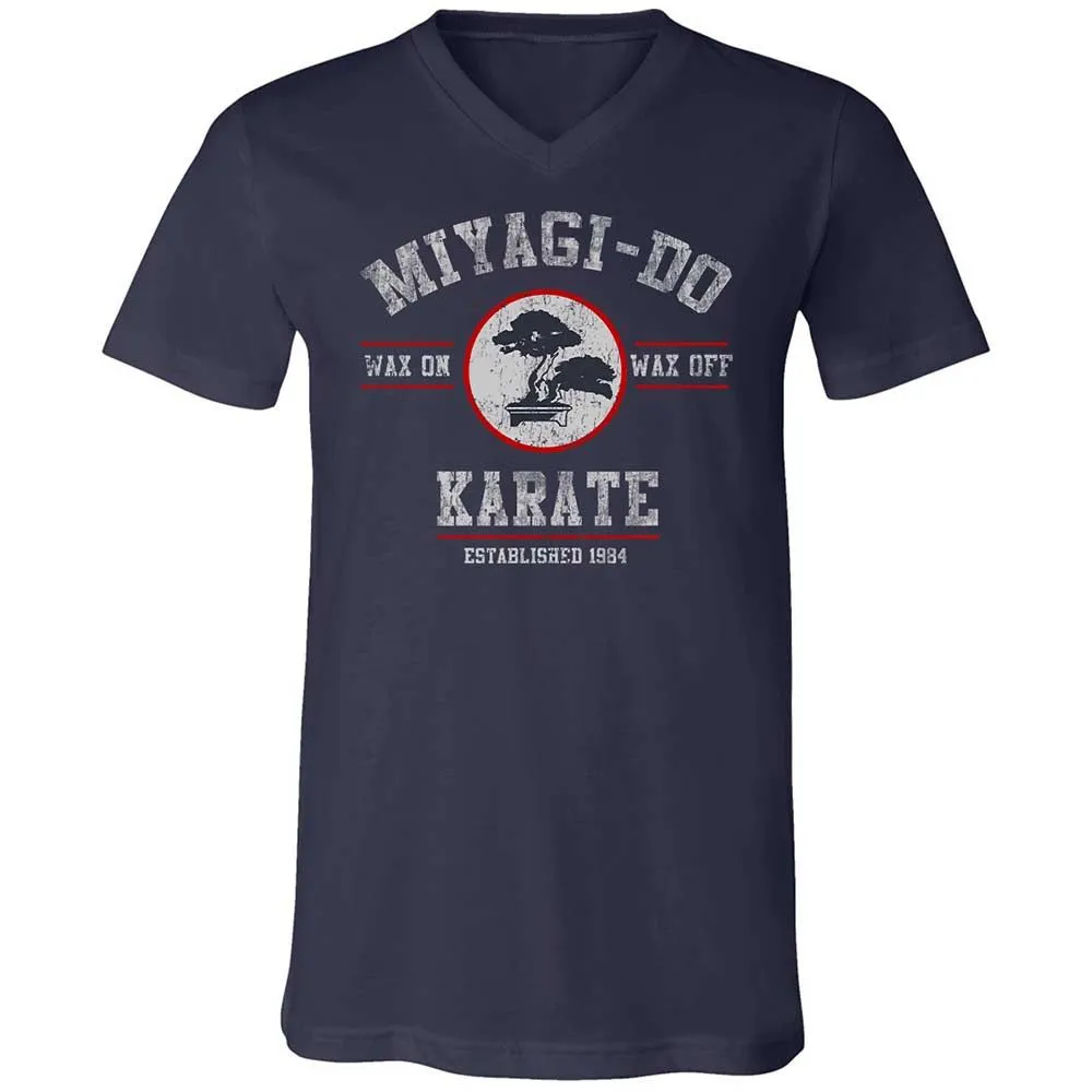 Unisex V-Neck T-Shirt - YSD1PHR9 - Navy - 2