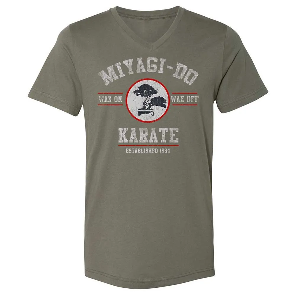 Unisex V-Neck T-Shirt - YSD1PHR9 - Military Green - 11