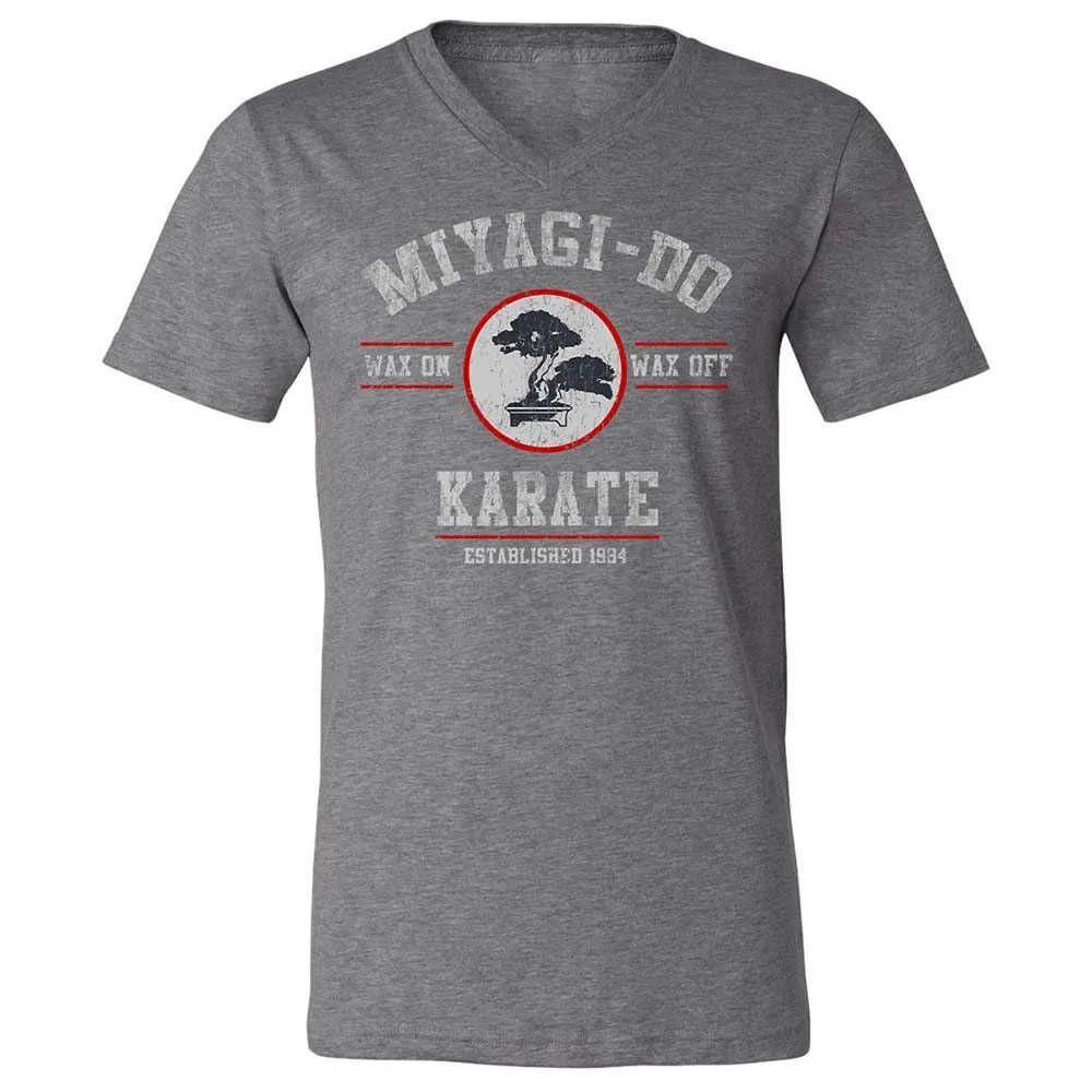 Unisex V-Neck T-Shirt - YSD1PHR9 - Deep Heather - 14