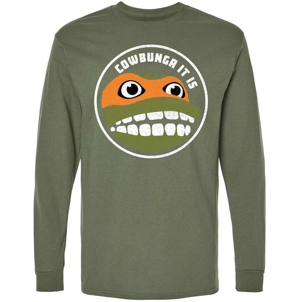 Long Sleeve T-Shirt - PFMA11GB - Military Green - 9