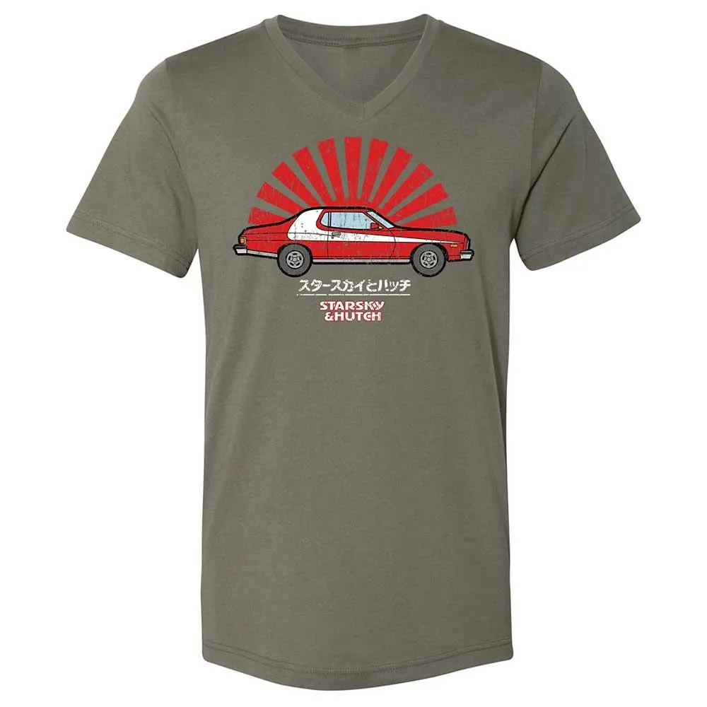 Unisex V-Neck T-Shirt - FJJEH39A - Military Green - 11