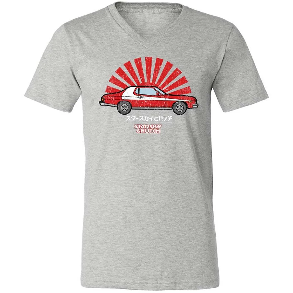 Unisex V-Neck T-Shirt - FJJEH39A - Athletic Heather - 15