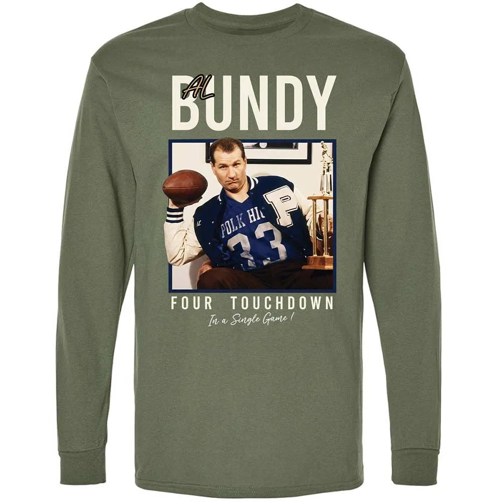 Long Sleeve T-Shirt - BSBT9V3C - Military Green - 9