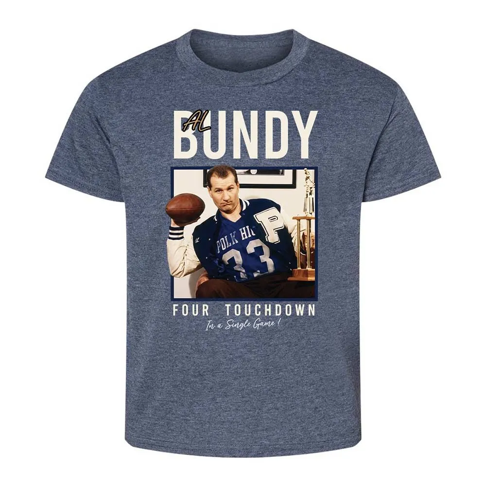 Kids T-Shirt - 7H6SSYJS - Heather Navy - 9