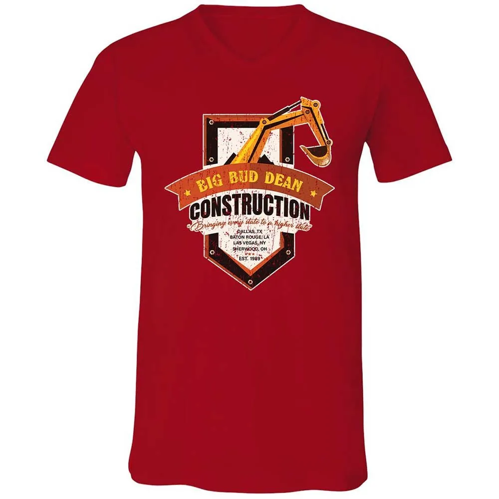 Unisex V-Neck T-Shirt - XV6DJX66 - Red - 6