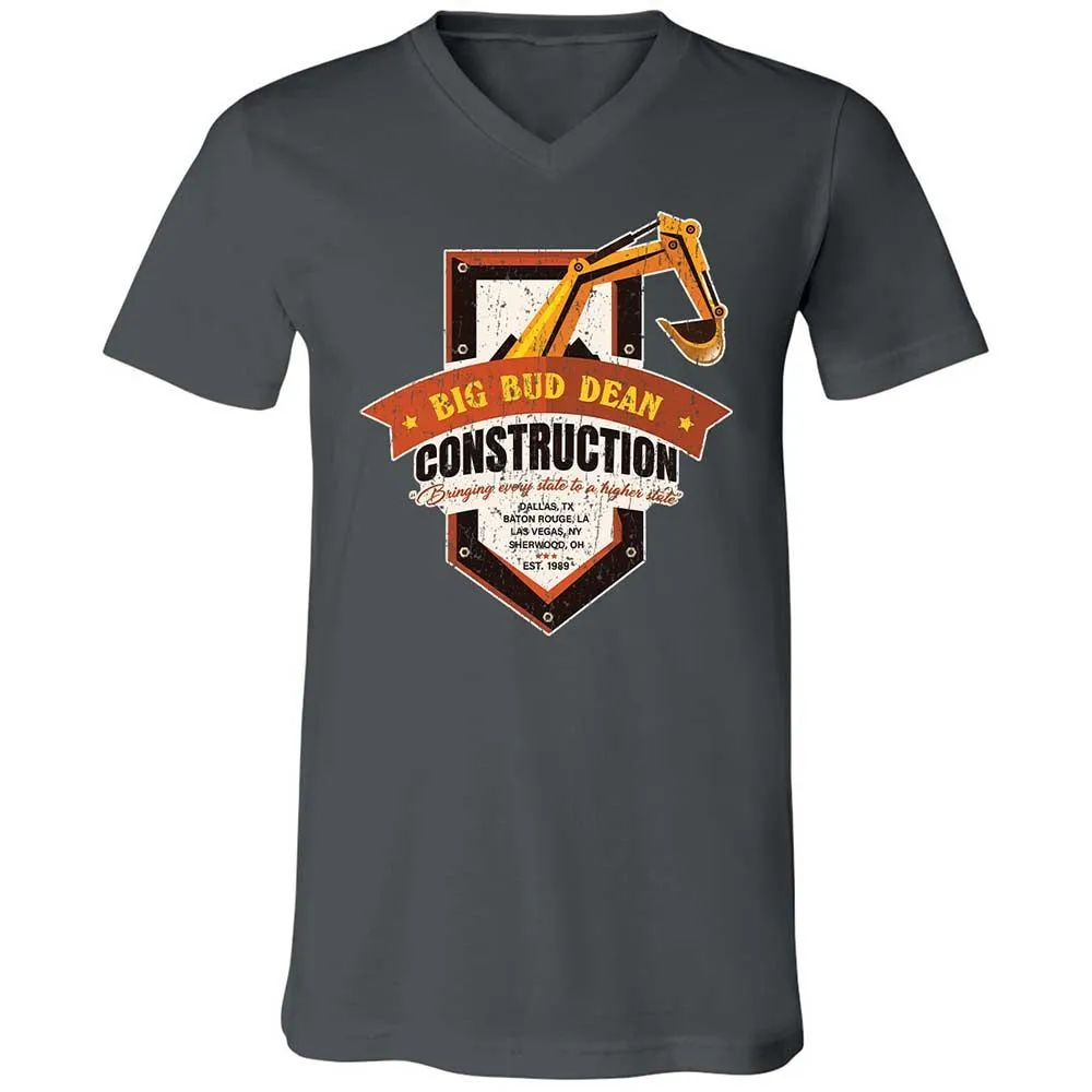 Unisex V-Neck T-Shirt - XV6DJX66 - Asphalt - 13