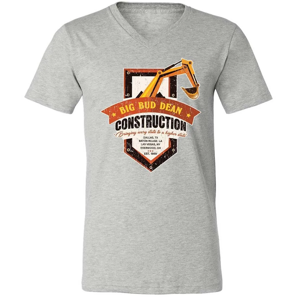 Unisex V-Neck T-Shirt - XV6DJX66 - Athletic Heather - 15