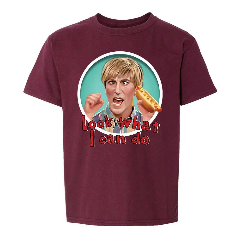 Kids T-Shirt - Q4QDANMH - Maroon - 14
