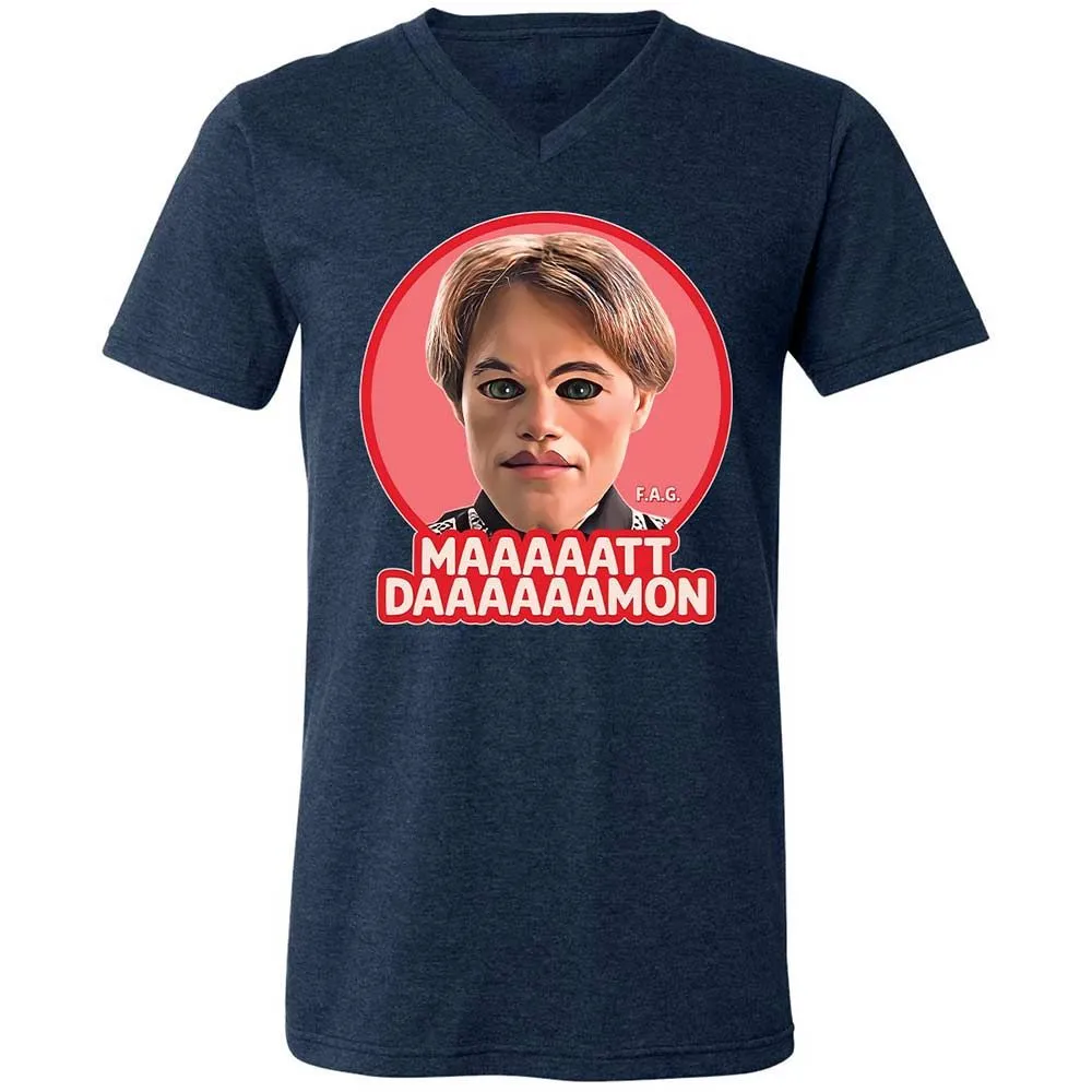 Maaaaatt Daaaaamon - Heather Navy - 3