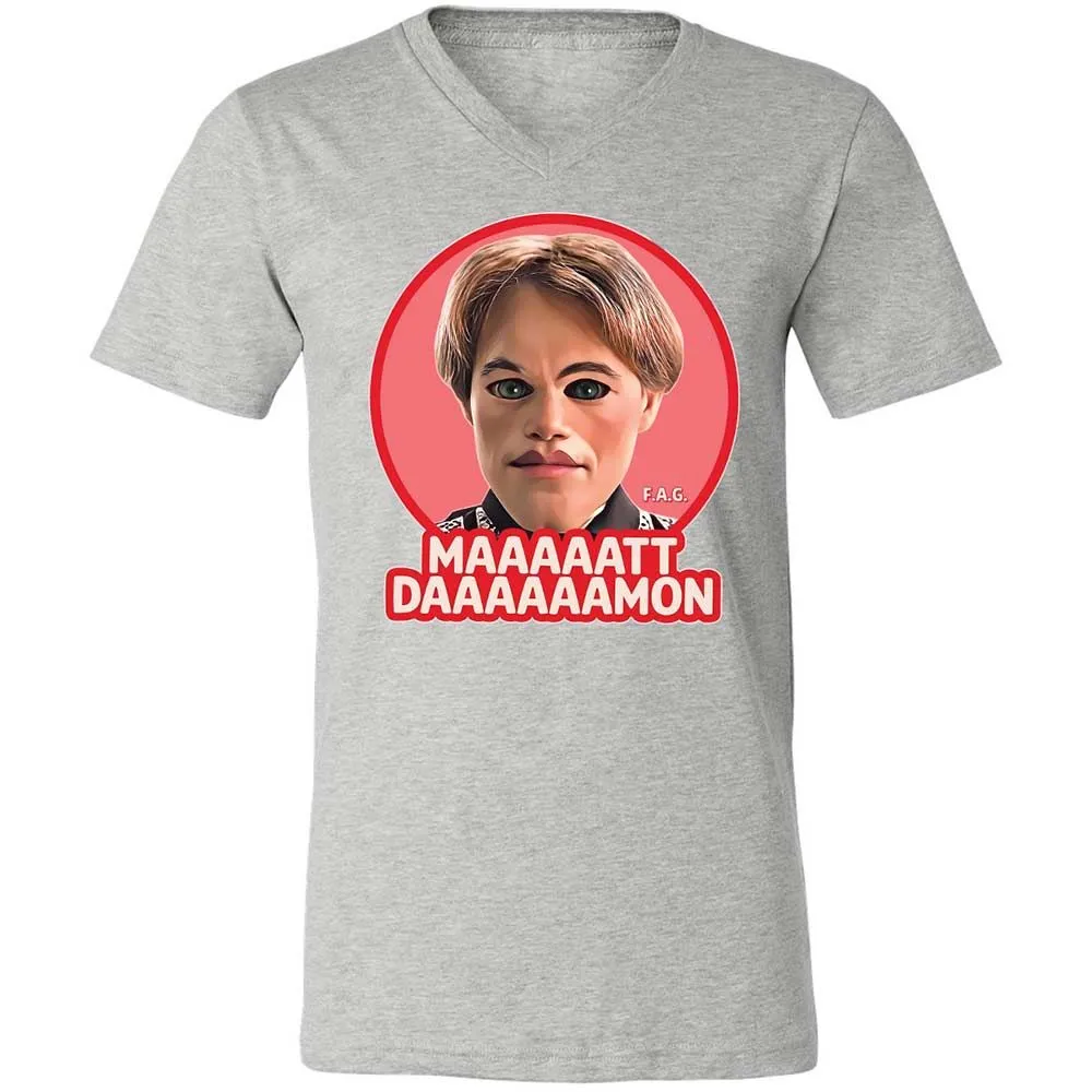 Maaaaatt Daaaaamon - Athletic Heather - 15