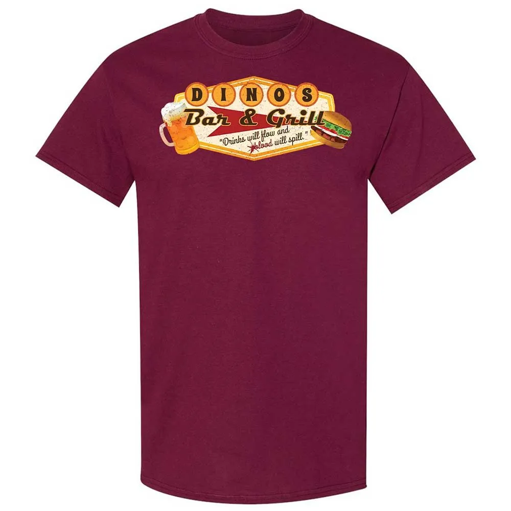 Dino's Bar and Grill - Maroon - 8