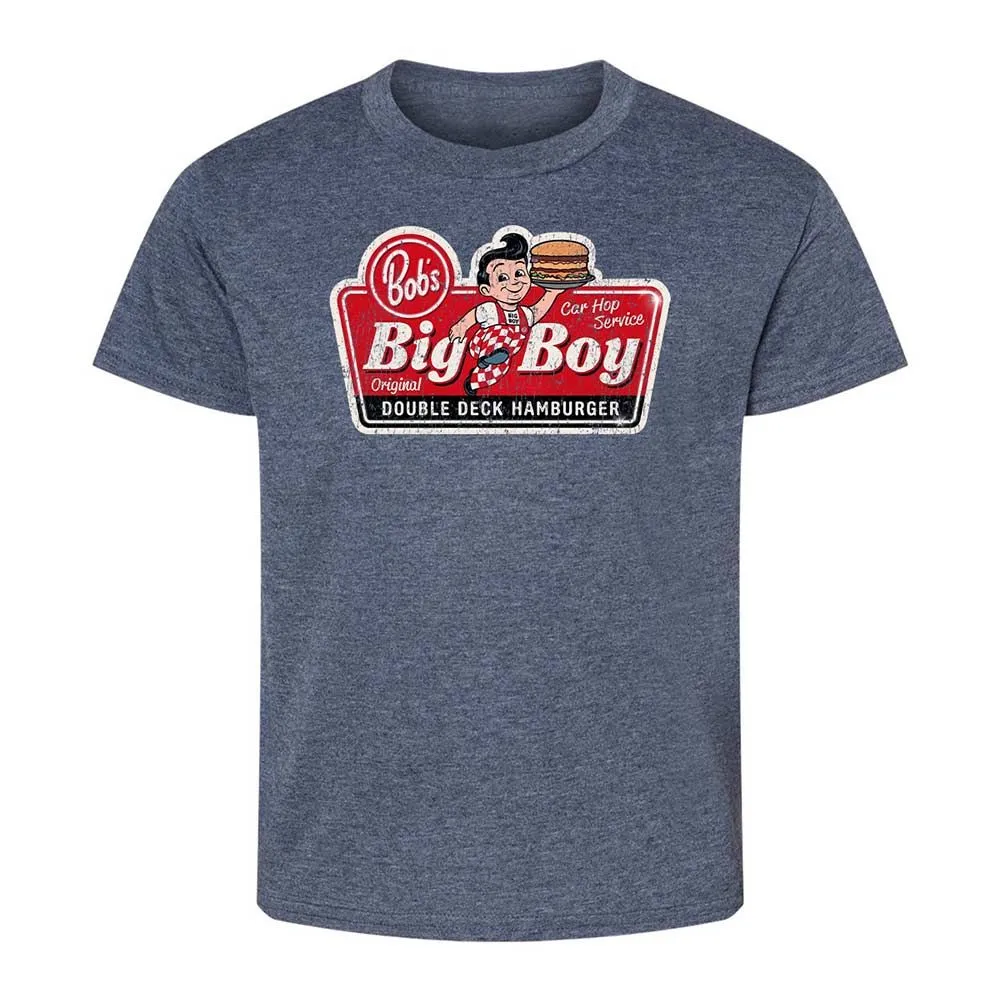 Bob's Big Kid - Heather Navy - 9