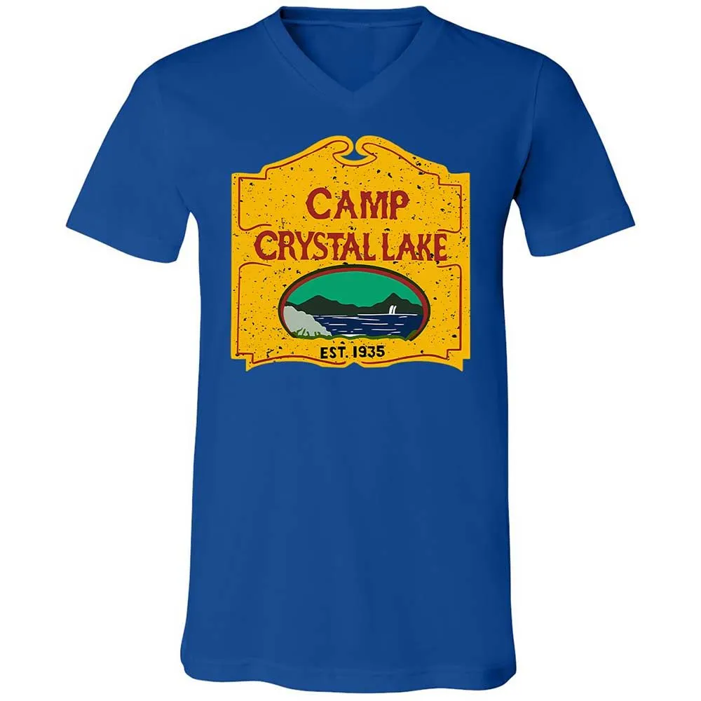 Unisex V-Neck T-Shirt - HMD99AW6 - True Royal - 4
