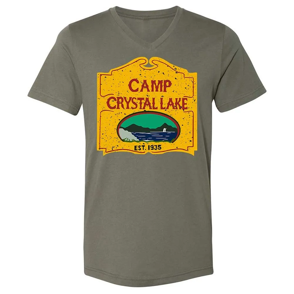 Unisex V-Neck T-Shirt - HMD99AW6 - Military Green - 11
