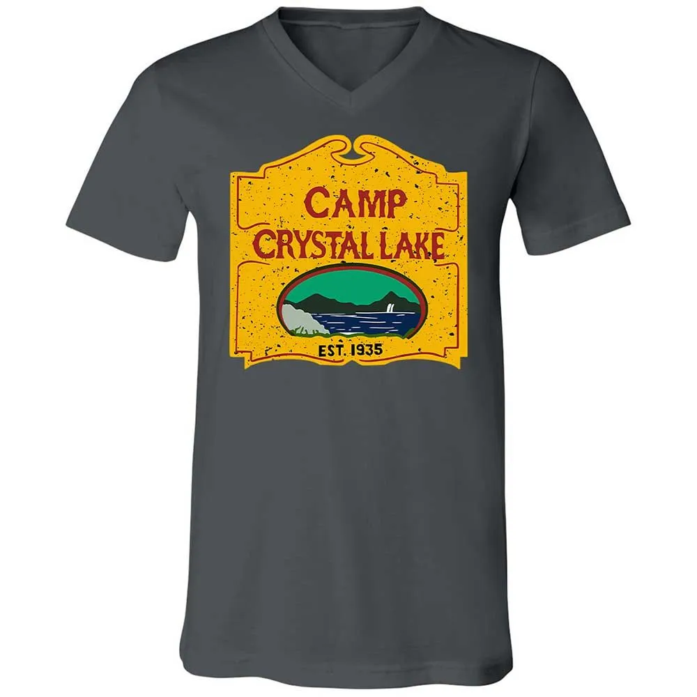 Unisex V-Neck T-Shirt - HMD99AW6 - Asphalt - 13