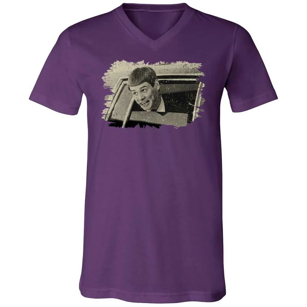 Unisex V-Neck T-Shirt - RSYFSQ8N - Team Purple - 10