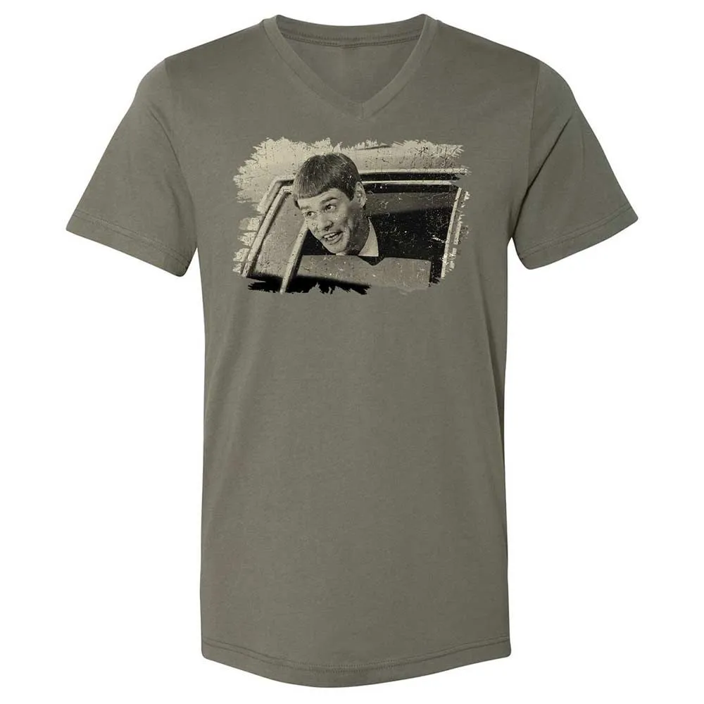 Unisex V-Neck T-Shirt - RSYFSQ8N - Military Green - 11