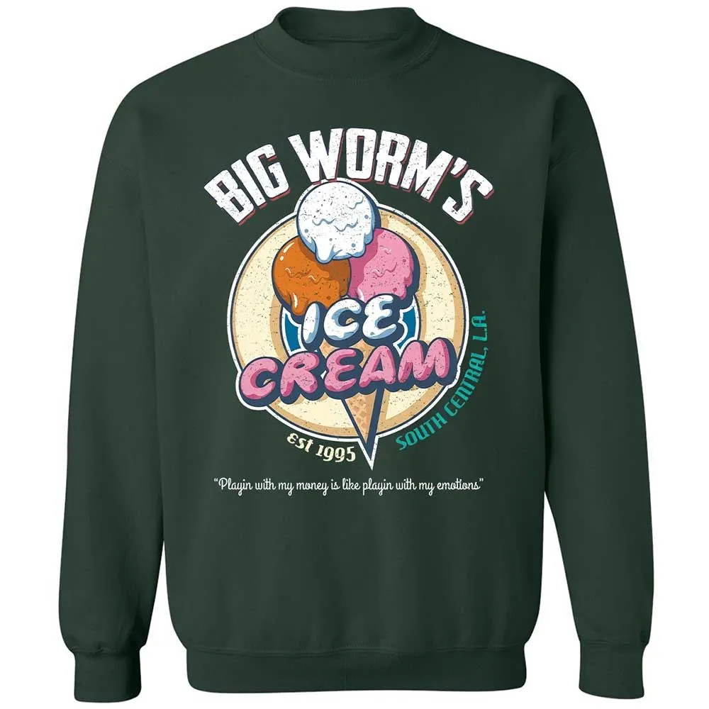 Big Worm's Ice Cream - Forest Green - 5