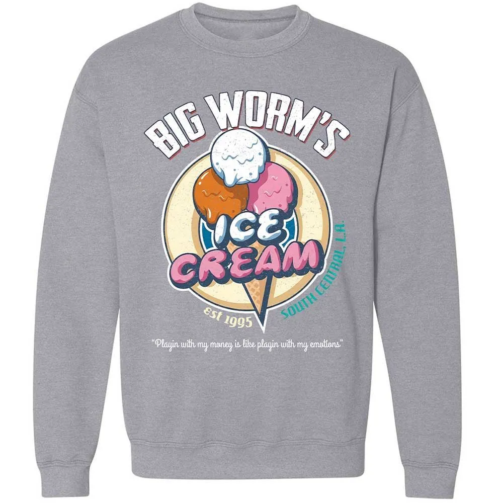 Big Worm's Ice Cream - Sport Grey - 17