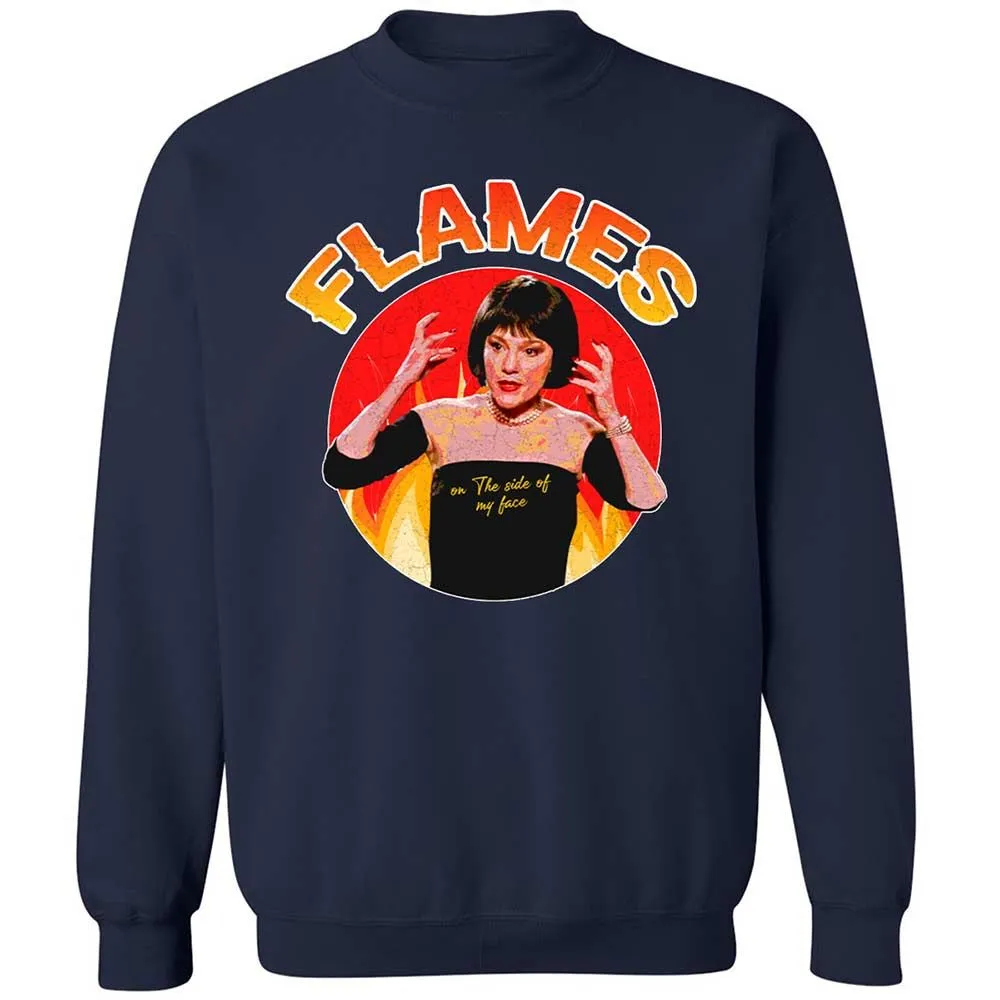 Flames On The Side Of My Face - Navy - 2