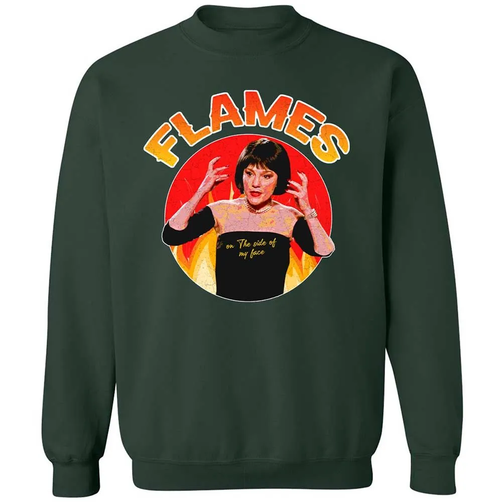 Flames On The Side Of My Face - Forest Green - 5