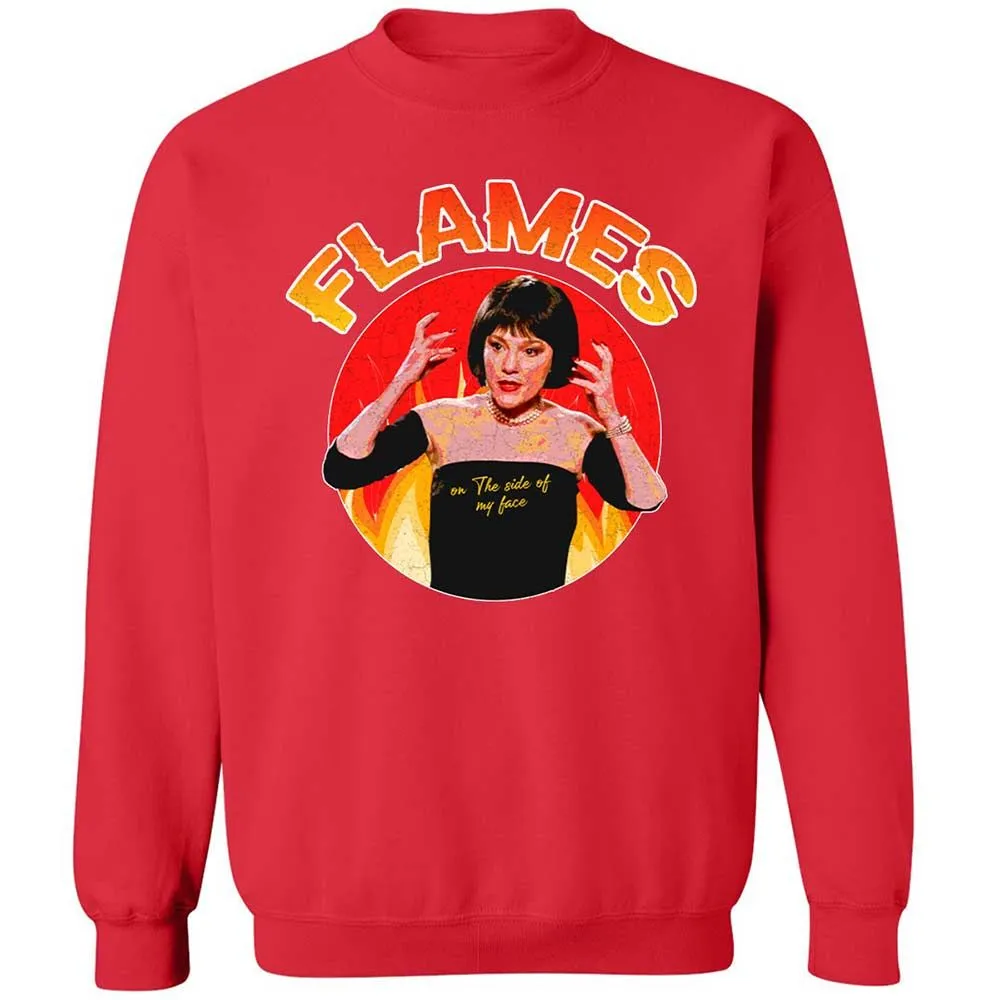 Flames On The Side Of My Face - Red - 10