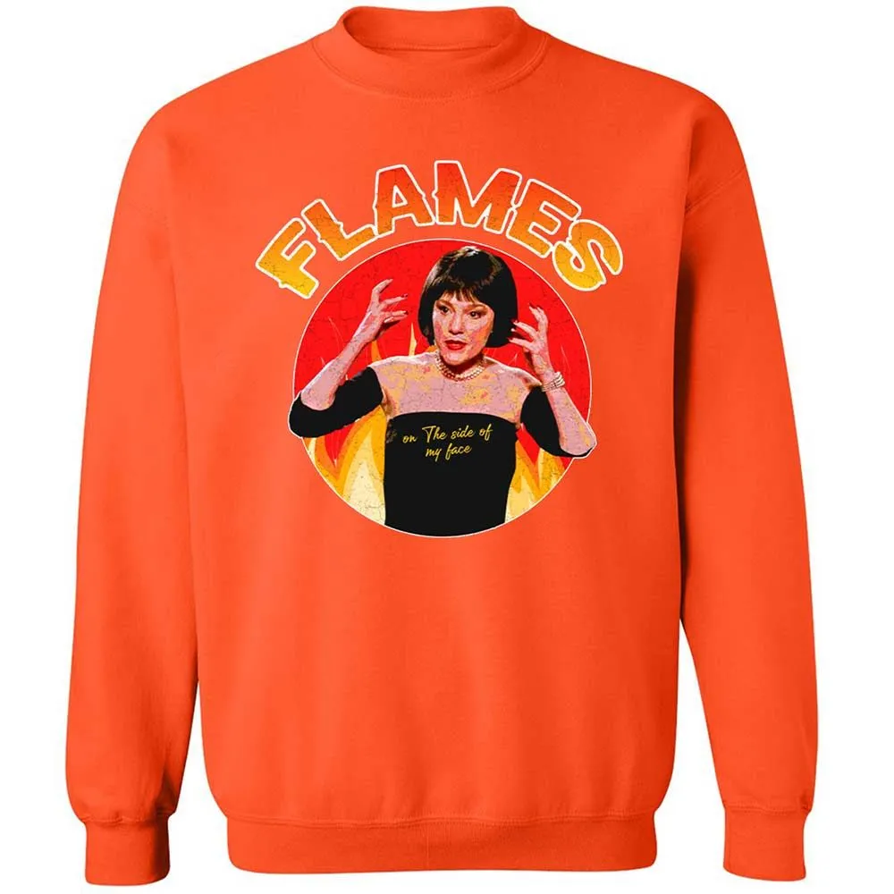 Flames On The Side Of My Face - Orange - 12
