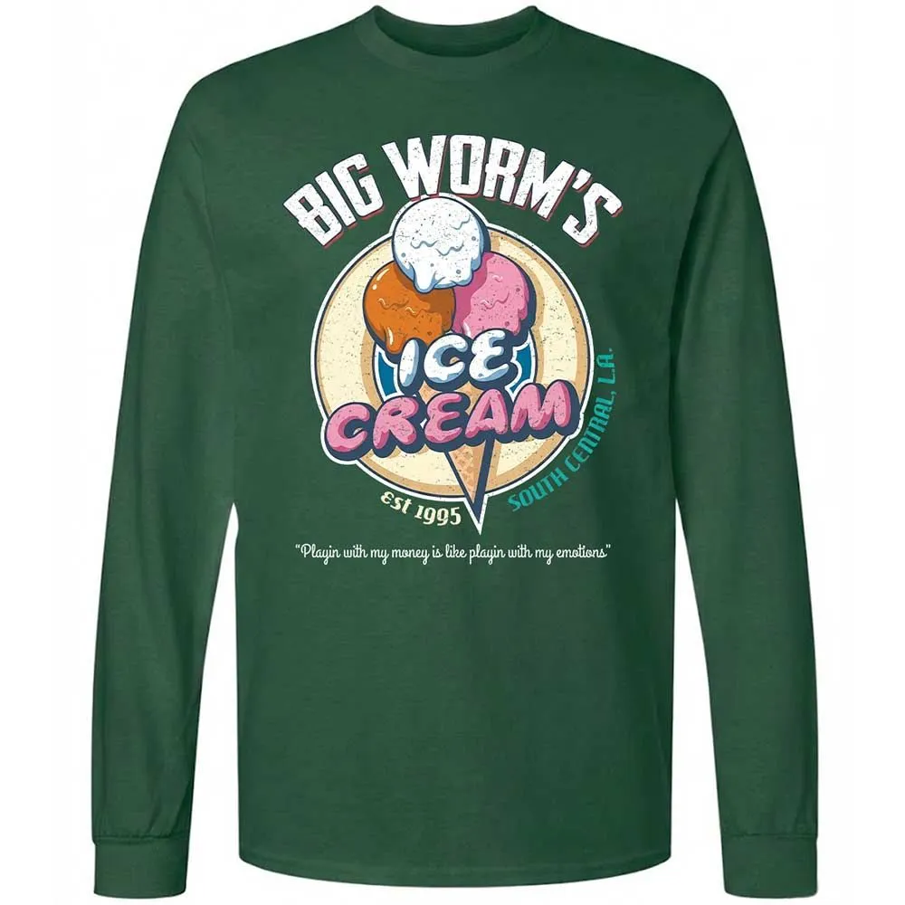 Big Worm's Ice Cream - Forest Green - 4