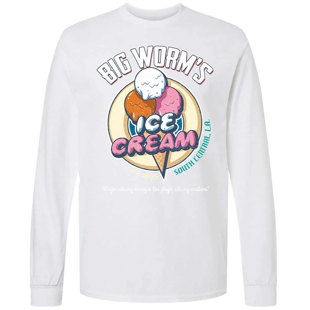 Big Worm's Ice Cream - White - 17